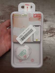 lot 1134 image: Sense-U Baby Monitor with Breathing Rollover Movement Temperature Sensors Track Your Babys Breathing, Rollover, Temperature(2019 Newest Model for Best Accuracy)