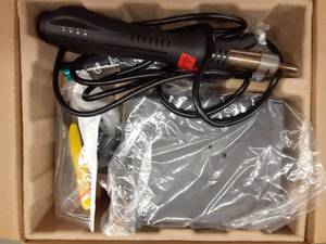 lot 1144 image: Hot Air Rework Station Kit with Digital Display SMD Desoldering Rework Station for BGA IC 700W 500°C