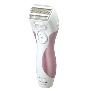 lot 1181 image: Panasonic Electric Shaver for Women, Cordless 3 Blade Razor, Pop-Up Trimmer, Close Curves, Wet Dry Operation, Independent Floating Heads - ES2207P