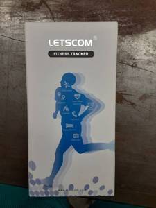 lot 1182 image: LETSCOM Fitness Tracker HR, Activity Tracker Watch with Heart Rate Monitor, Waterproof Smart Fitness Band with Step Counter, Calorie Counter, Pedometer Watch for Women and Men