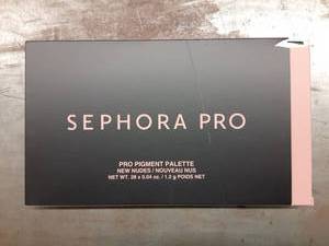 lot 1196 image: Sephora PRO New Nudes Palette Deluxe Eyeshadow Palette With Matte, Satin and Metallic Finishes - 28 Colors