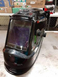 lot 1225 image: YESWELDER Large Viewing Screen 3.94X3.27 True Color Solar Power Auto Darkening Welding Helmet, 4 Arc Sensor Wide Shade 459-913 for TIG MIG Arc Cut Grinding Welder Mask LYG-M800D