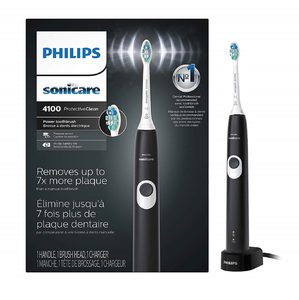 lot 1226 image: Philips Sonicare HX681050 ProtectiveClean 4100 Rechargeable Electric Toothbrush, Black