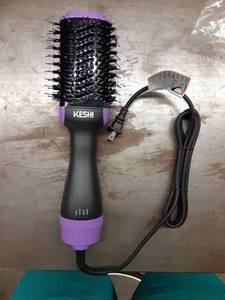 lot 1250 image: Hair Dryer Brush, Hot Air Brush, KeShi One Step Hair Dryer & Volumizer 3 in 1 Styling Brush with Negative Ion, Ceramic Blow Dryer Curler and Straightener for All Hair Types