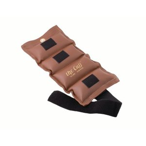 lot 1255 image: The Cuff Original Adjustable Ankle and Wrist Weight for Yoga, Dance, Running, Cardio, Aerobics, Toning, and Physical Therapy. 10 lb - Brown