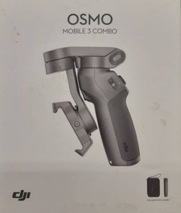 lot 1286 image: DJI Osmo Mobile 3 Combo - 3-Axis Smartphone Gimbal Handheld Stabilizer Vlog Youtuber Live Video for iPhone Android