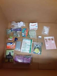 lot 1307 image: large lot of miscellaneous items such as liquid ant baits, bounce, pitching spinner and more