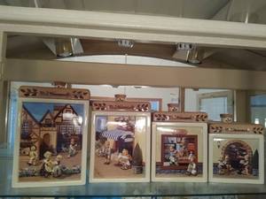 lot 6671 image: M. J. Hummel Cannister Set of 4