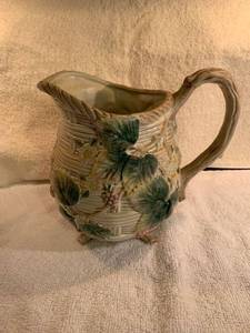 lot 6688 image: Fitz And Floyd Pitcher 1990 Location Kitchen
