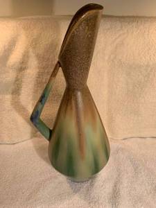 lot 6691 image: Handmade Ceramic Pitcher Location Kitchen