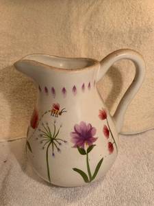 lot 6705 image: Nantucket Home Ceramic Pitcher Location Kitchen