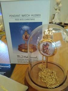 lot 6727 image: Ride Into Christmas Hummel Pocket Watch
