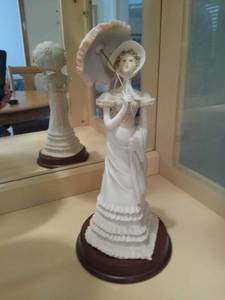 lot 6745 image: Victorian Lady With Parasol