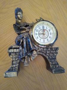 lot 6762 image: Victorian Lady Clock