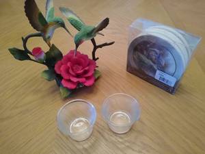 lot 6791 image: Hummingbird Porcelain Figurine Lot&nbsp