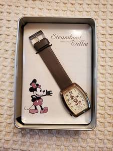 lot 5911 image: Steamboat Willie Mickey Mouse Watch