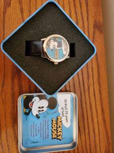 lot 5925 image: Mickey Mouse 75 Years Watch