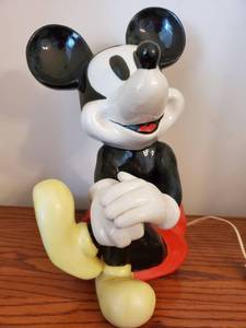 lot 5942 image: SCHMID Musical and Inner NightLight Mickey Mouse
