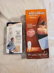 lot 7741 image: Back Support and Max Heat Pad