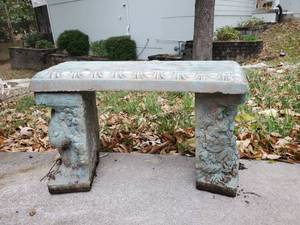 lot 358 image: Fairy Mushroom Bench
