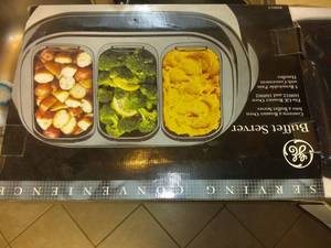 lot 7784 image: Ge Buffet Server - Model 169013 Never Been Used