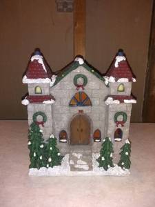 lot 8774 image: Lighted Multi Plug Christmas Adapter