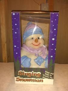 lot 8819 image: Singing Snowman