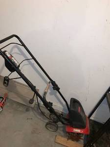lot 8943 image: Troy-Bilt Electric Cultivator Works Location Garage