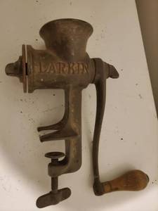 lot 8950 image: Larkin Meat Grinder