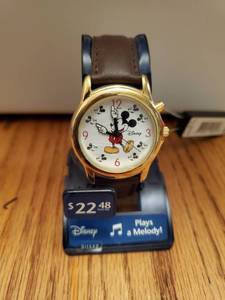 lot 5981 image: Disney Mickwy Mouse watch with Mickey Hands for Hour and Minutes