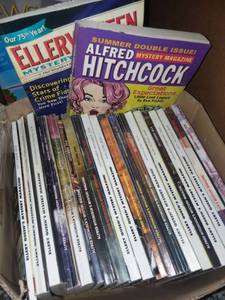 lot 1033 image: Alfred Hitchcock and Ellery Queens Mystery Magazines