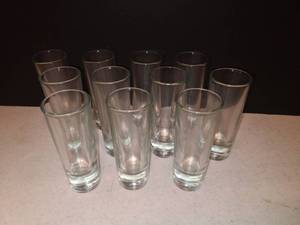 lot 1108 image: Crisa Shot Glasses Lot of 11