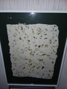 lot 1229 image: Marigold Framed Art by Local Artist Judy Dove 16 x 12 in