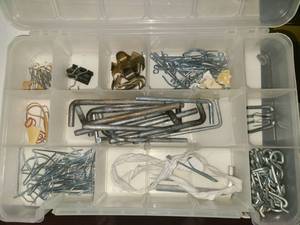 lot 2001 image: Various Hardwares in Storage Container