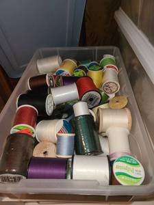 lot 2029 image: Various Spools of Thread