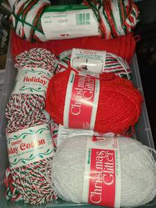 lot 2032 image: Christmas Yarn