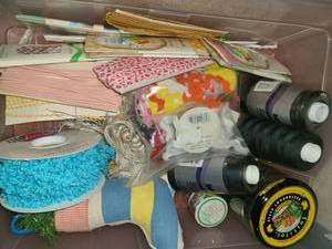 lot 2036 image: Assorted Cord and Ribbon