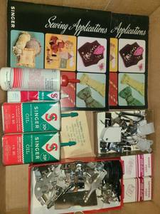 lot 2094 image: Various Sewing Machine Accessories