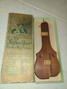 lot 2097 image: Ye Sufan Burr Hooked Rug Machine