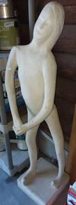 lot 3008 image: Statue 50 x 12 x 12 in