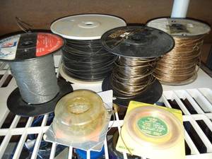 lot 3015 image: Assorted Wire Spools