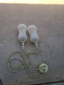 lot 3084 image: Hanging lamp