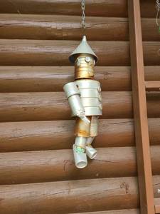 lot 4027 image: Windchime Tin Man