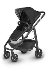 lot 2492 image: 2018 UPPAbaby Cruz Stroller- Jake (BlackCarbonBlack Leather)