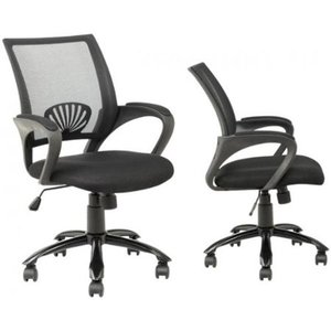 lot 2496 image: Office Chair Desk Chair Mesh Computer Chair Back Support Modern Executive Adjustable Chair Task Rolling Swivel Chair for Women,Men(2 Pack) (Black)
