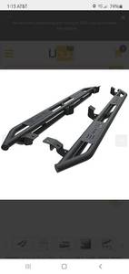 lot 2541 image: OEDRO 6 inch Side Step Compatible with 2005-2020 Toyota Tacoma Double Cab, Upgraded Running Boards Textured Black Heavy Duty Truck Nerf Bars, Unique Multi-layer Slip-proof (Fits Double Cab Only)
