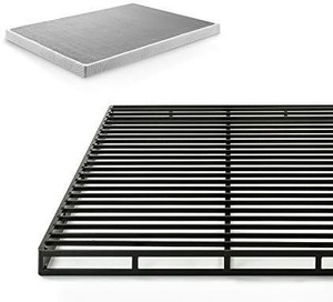 lot 2543 image: Zinus Victor 4 Inch Quick Lock Box Spring  Mattress Foundation  Built-to-Last Metal Structure  Low Profile  Easy Assembly, King