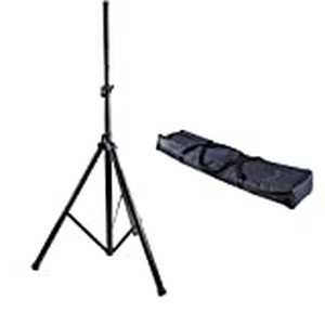 lot 2597 image: Hola HPS-200PA, PRO Adjustable Height 6ft Tripod PA Speaker Stand with Carrying