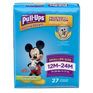lot 2608 image: Huggies Pull-Ups Boys Learning Designs Training Pants Jumbo Pack - Size 12-24M - 25ct