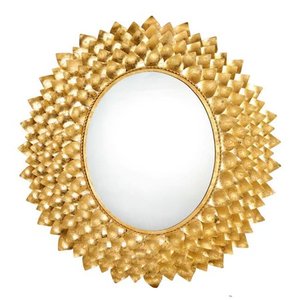 lot 11564 image: Destiny Gold wall hanging Mirror Retail $355.49